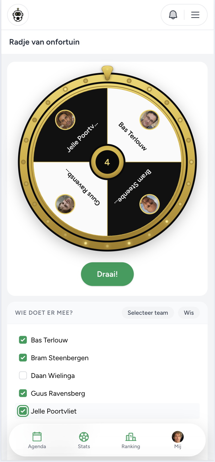 Wie vlagt? in de Assistje-app
